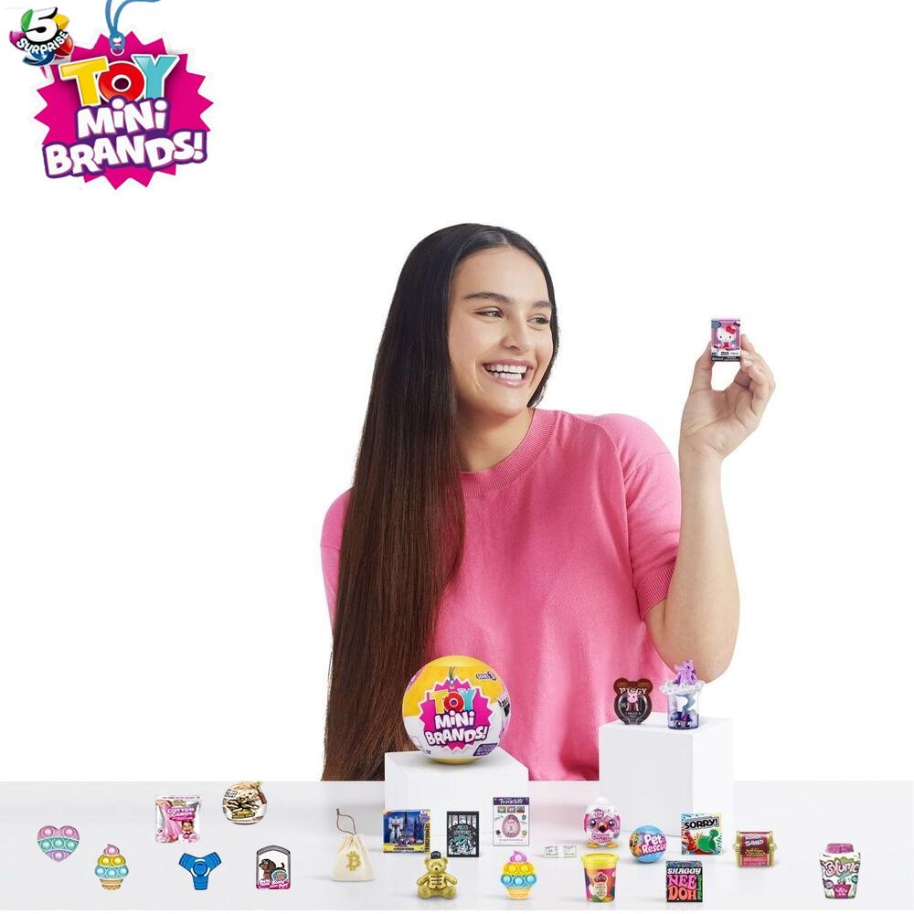 5 Surprise Mini Brands Toys Series 3Blind Box Collectibles Over 90 Minis Simulation Model Supermarket Series