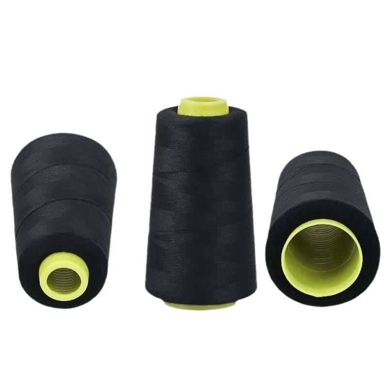 Household Sewing Thread Pagoda Thread Color Sewing Machine Thread Hand Sewing Clothes Thread Flat Car Polyester Fine White Thread