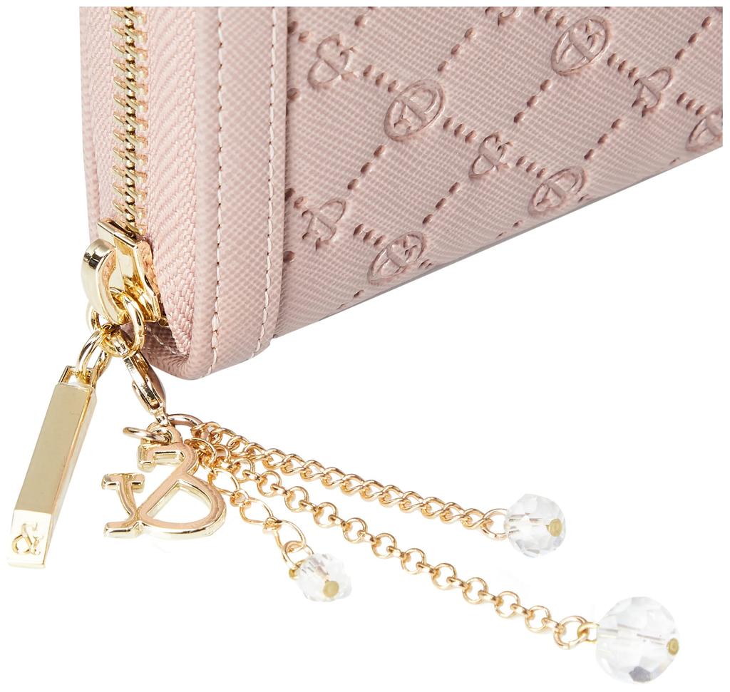 Rundes, längliches Portemonnaie mit Reißverschluss