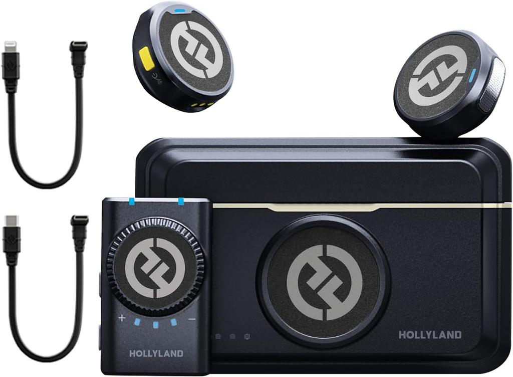 2024 New Lark M2 Camera Wireless Microphone Lapel Microphone Lightweight 9g Camera Compatible Noise Cancelling 300m Transmission Range for Vlogging