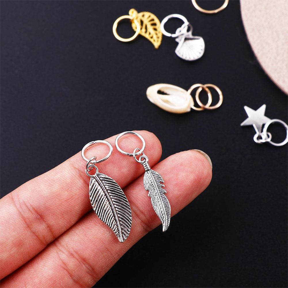 Pcs Clips Gold Tubes Jewelry Braids Beads Hair Decorations Hair Cuffs African Dreadlocks Hair Braid