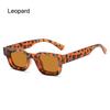 Trendy Thick Square Sunglasses Chunky Beach/Travel/Streetwear Rectangle Shades UV400 Protection Eyewear for Women & Men