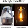 LED Solar Candles Light Flameless Rechargeable Night Light Waterproof For Garden Decor Outdoor Wedding Party Atmosphere Lamp