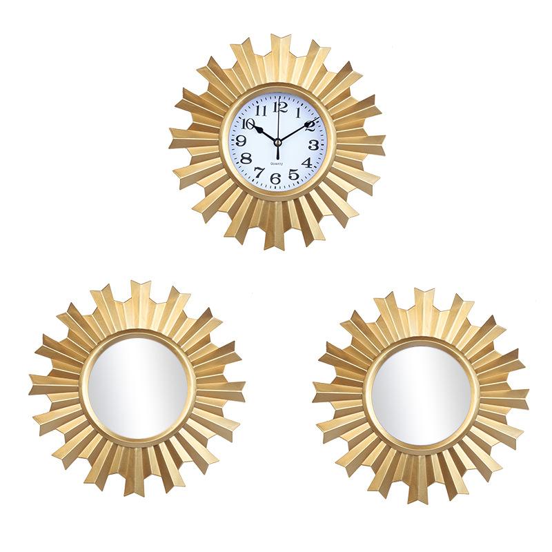 New Triple Wall Clock Living Room Silent Wall Clock Simple Fashion Clock Wall Decoration Clock