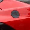 Carbon Fiber Style Fuel Tank Cover Trim Gas Door For Chevrolet Corvette C8 +