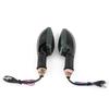 Pair of Motorcycle Bike Turn Signal LED Lights Direction Indicator Lamp Universal