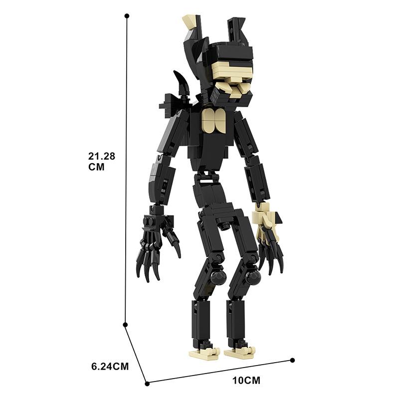 2025 Bendy and the Ink Machine 3D Children's Block Plastic Game Designer for Teens and Children