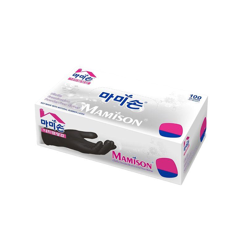 

Mamison Nitrile Gloves Black 100ct x 10 Formation