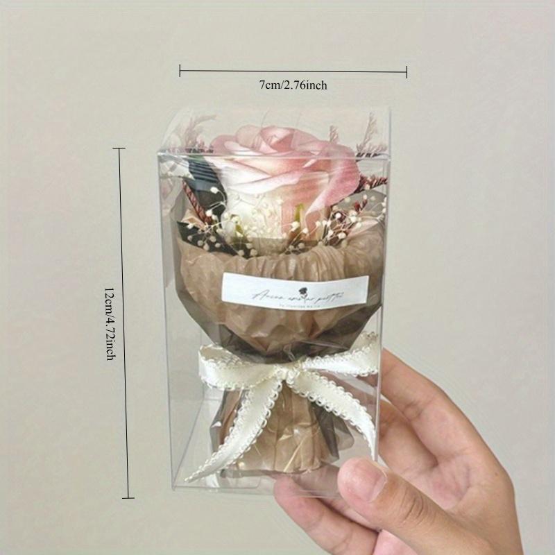 1Pc Mini Pocket Meet Small Bouquet Rose Sunflower Preserved Flowers, for Holiday Home Decoration