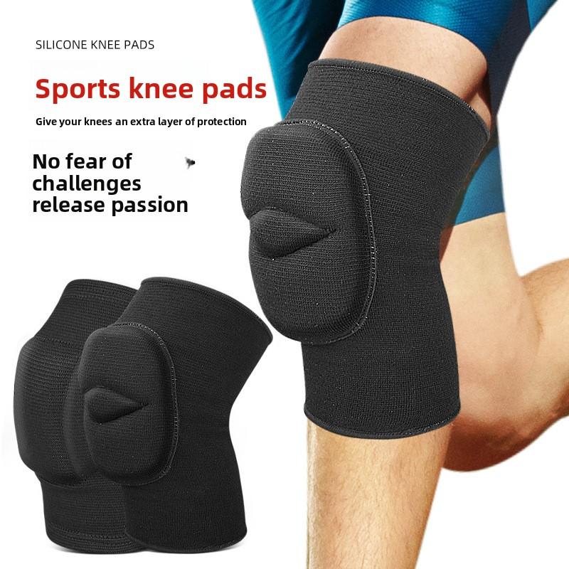 

Thickened EVA Sponge Sports Knee Pads Foot Volleyball Dance Kneeling Pads Roller Skating Anti-drop Knee Cover M (27-33cm 50-45kg)