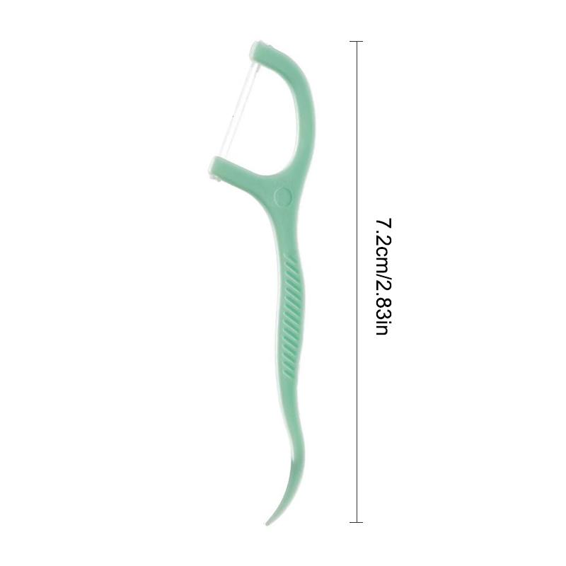 Mint Dental Floss Stick Home Portable Disposable Care Dental Floss Stick Oral Care Interdental Cleaning Remove Food Residue