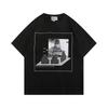 2024 Letter Printed T-shirt Loose 100% Pure Cottonhigh-quality Polo Fashion Topfashionable Streetwear, Loose and Oversized