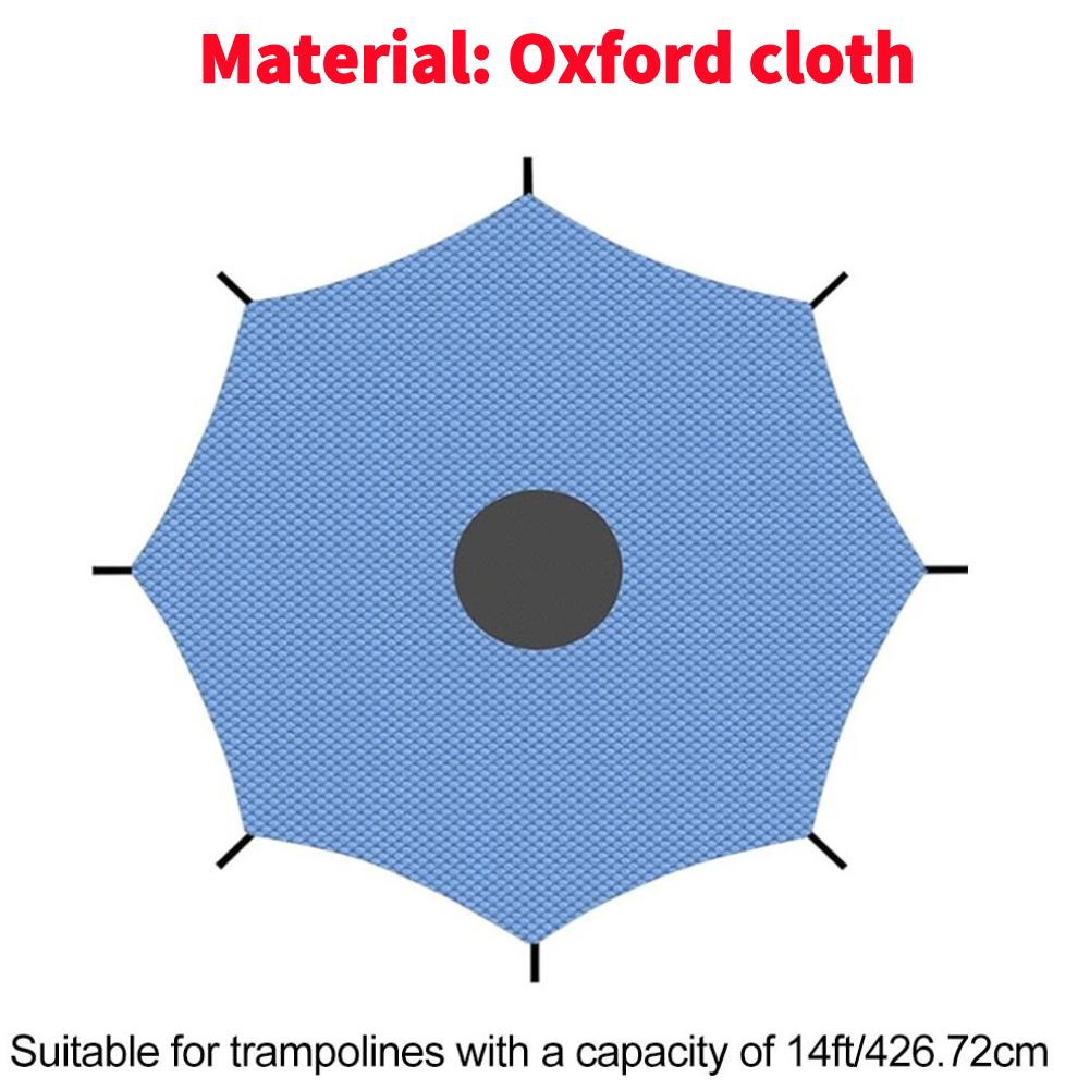 10/12/14 Fuß Outdoor Trampolinabdeckung Anti-UV Trampolin-Überdachung Trampoline Sonnenschutz Zubehör für den Außenbereich Hinterhof Spielplatz