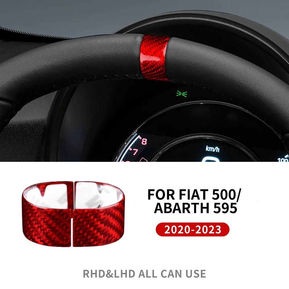 Real Hard Carbon Fiber Sticker For Fiat 500 Abarth 595 695 2008-2013 2014 2015 2016 2017 2018 2019 2020 2025 2025 2025 Car Decor