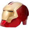 Iron Man MK5 Bärbar Hjälm (huvudomfång upp till 55 cm) — En visir som stöder röst-, fjärr- och pekkontroller, utrustad med LED-lampor
