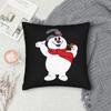 Pillow Case Snowman Frostys Soft  Pillow Cover For Sofa Bedroom Home Decor Vintage Pillowcases