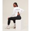 Gymshark Trace Graphic Long Sleeve Top White B4b3t Wb57