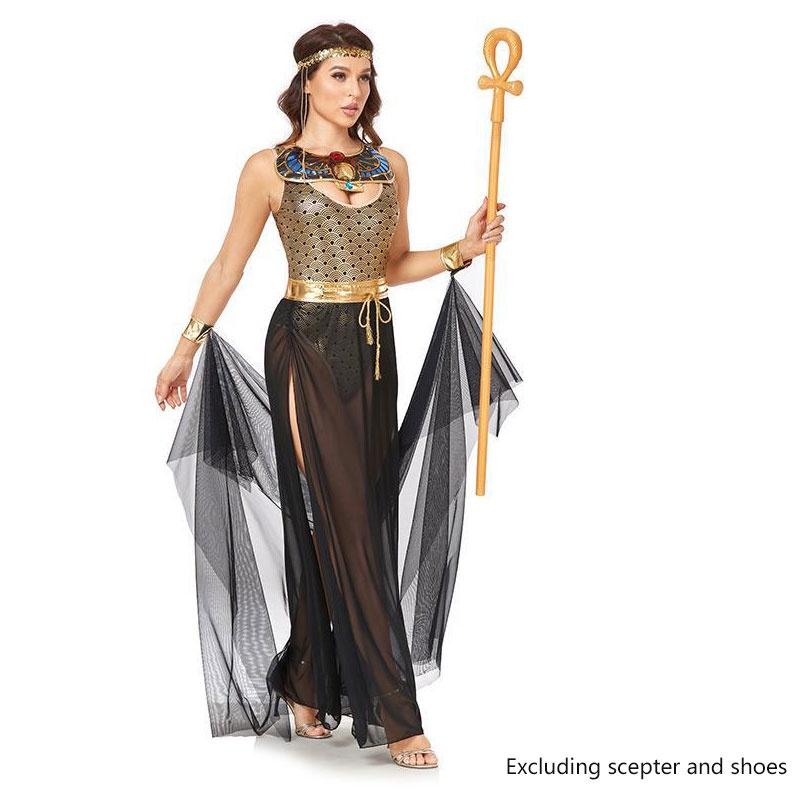 Costume Halloween Cosplay Cos Ancient Greek Egyptian Goddess Role Playing Woman