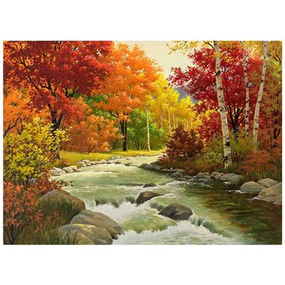 Pictură cu diamant 3D DIY Broderie de toamnă Home Decor