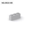 20Pcs MOC Parts 3622 Brick 1 x 3 Compatible DIY Assmble Building Blocks Particle Kid Puzzle Brain Enlighten Toy Birthday Gift