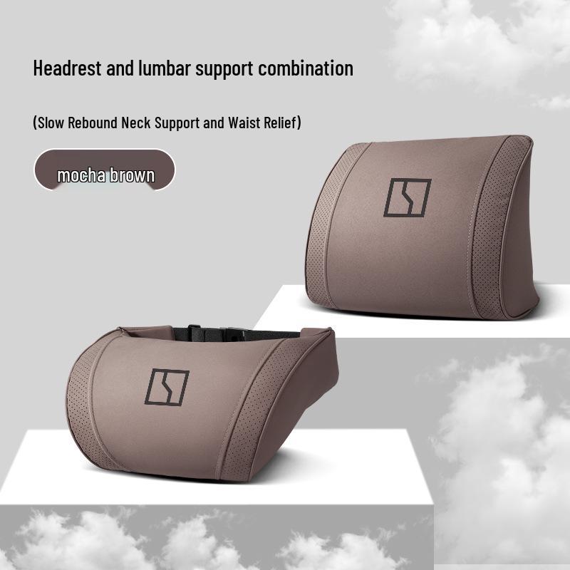 Compatible with Jike 7X/009/007/007GT/MIX: Headrests, Lumbar Supports, Car Seats, and Neck Protectors.