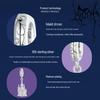Magic Castle Pendant DIY Bracelet, S925 Sterling Silver, Platinum-Plated.