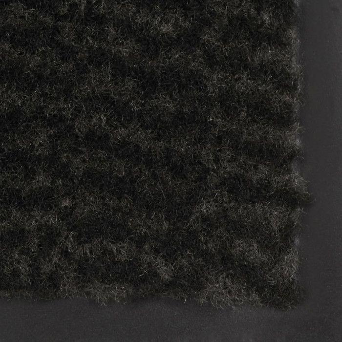 Paillasson - vidaXL - Rectangulaire - 80 x 120 cm - Noir - Antidérapant