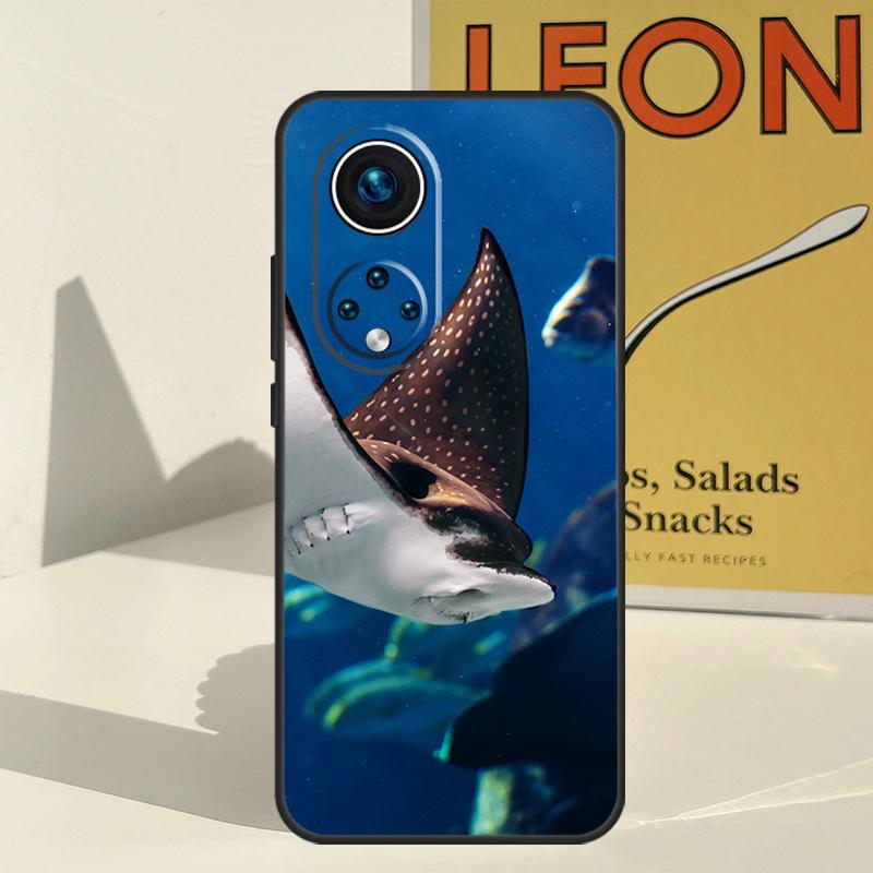 Animal Manta Ray Case For Honor 200 Magic 7 5 6 Pro Honor X9c X9b X9a X8b X8a X8 X9 50 70 90 Lite Back Cover