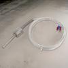 Fixed Thread Stainless Steel Probe Sensor Pt Ohm Protection Tube Stainless Steel