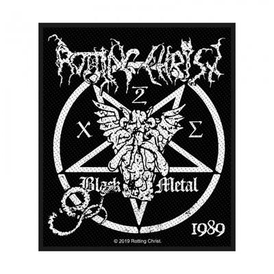 Rotting Christ Black Metal Woven Patch