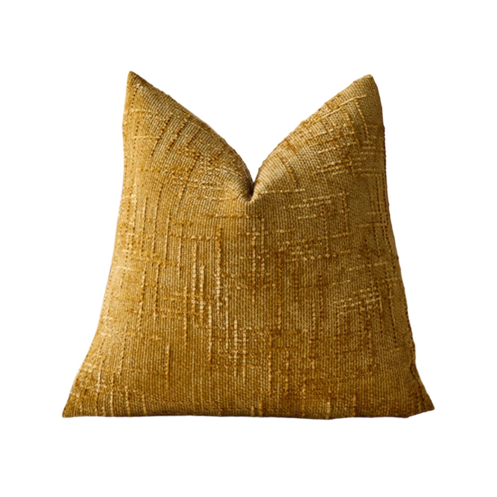 

Chenille Pillow Cover Texture Decorative Cushion Cover One Size помаранчевий