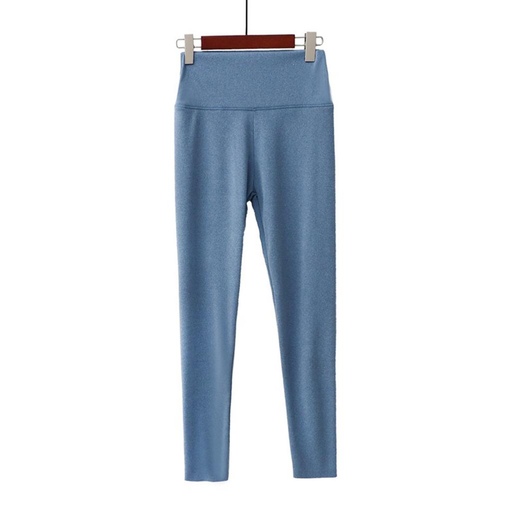 Dámské podzimní a zimní německé Velvet Slim Fit Teplé legíny s vysokým pasem
