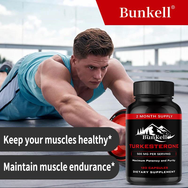 Turkesterone 500 mg per porzione Integratore alimentare, Massima potenza e purezza