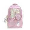 Two-piece backpack for men and women, urban simplicity, lightweight and large-capacity student schoolbag backpack trend