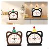 Table Clock Desk Silent Unique Ornament Home Decoration for Bedside Countertop Bedroom