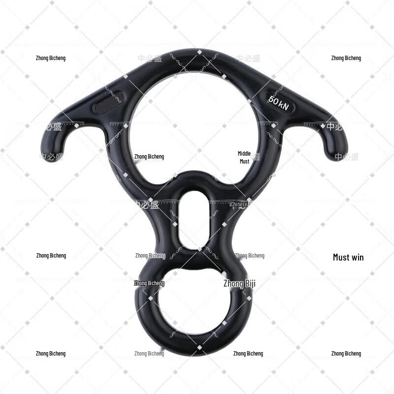 Спускное устройство Figure 8 для скалолазания с рогами