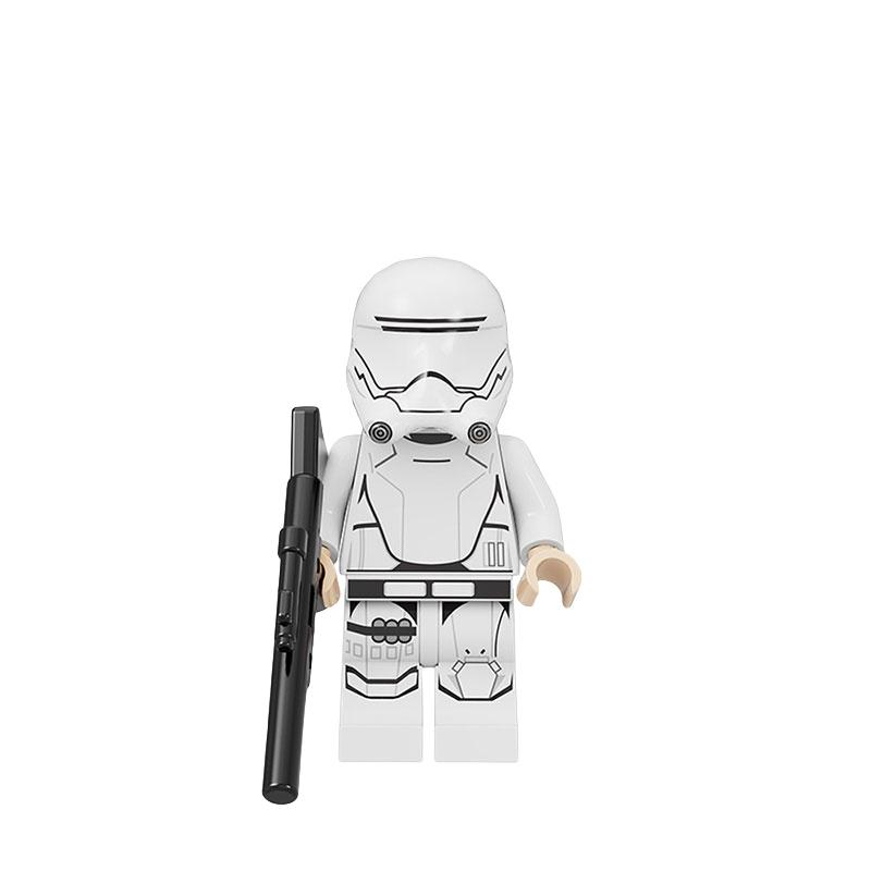 Kinder Bauspielzeug Stormtrooper Schneesoldat Kommandofigur Kunststoffmaterial Höhe 4,5cm