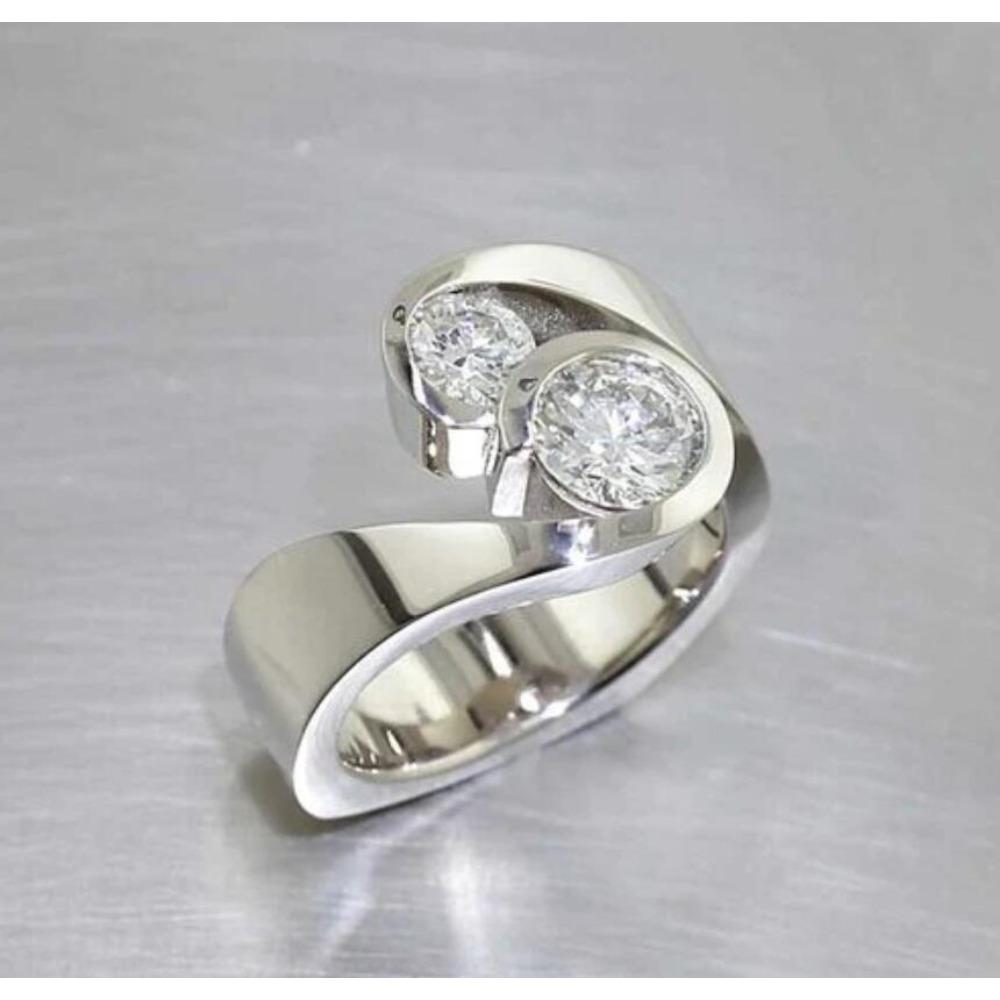 Gorgeous Luxury Rings for Women Wedding Engagement Accessories Unique Female Ring Fashion Jewelry Gifts