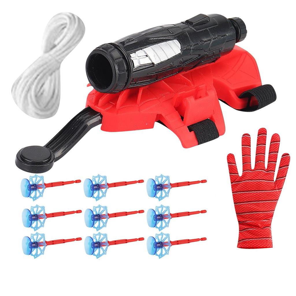 Soft Bullet Can Be Fired Spinning Gloves Black Children's Toys Boy