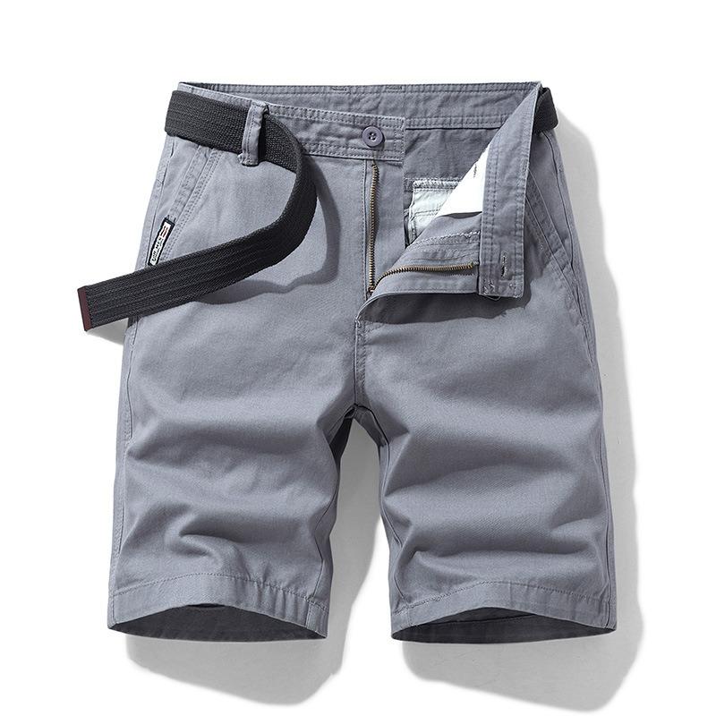 

New Overalls Five-point Pants Men s Summer Loose and Versatile Thin Pants Casual Pants Men s High Sense 30 серый