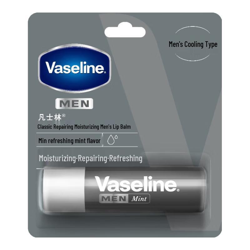 

Vaseline Men s Peppermint Lip Balm