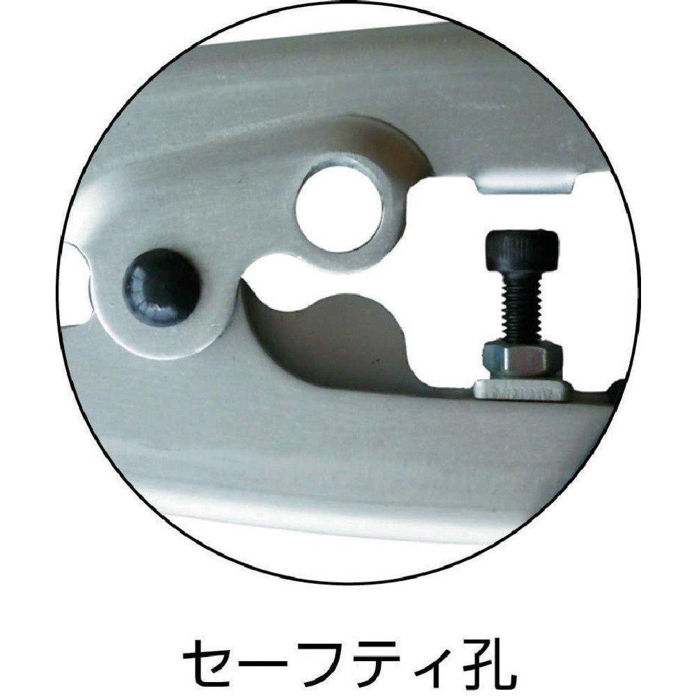 TRUSCO Mini Nipper Aluminum Handle Type Lightweight with Safety Hole GWN-200-AL-A