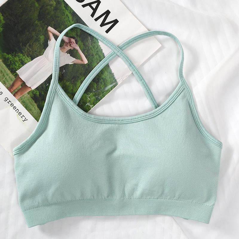 

BO&TEE Бесшовный спортивный бюстгальтер для кросс-тренинга - Стильный дизайн спины для бега на открытом воздухе и йоги. S [Bust 33]