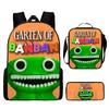 Gartenofbanban Schultasche für Kinder Klasse Garten Grundschule Rucksack Rucksack Umhängetasche Federmäppchen