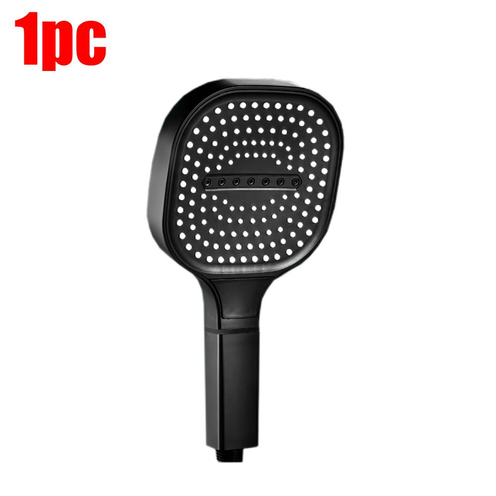 3 Modes Large Rainfall Shower Head 13cm Big Panel Square High Pressure Handheld ShowerHead ABS Portable Spa Filter Shower Nozzle