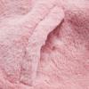 Li Ning Sports Lifestyle Series Faux Rabbit Fur Warm Plush Collar Windproof Casual Comfortable Versatile Fleece Jacket Women Jackets AFDUC96-4