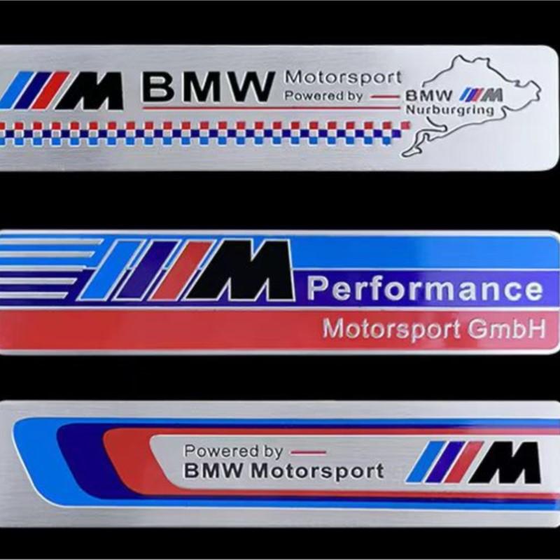 Zinc Alloy Styling Car Body Trunk Emblem Sticker Accessories For BMW X1 X2 X3 X5 X4 X6 X7 iX3 F20 F10 F07 E70 E46 E90 E92 E60 E3 gzjm96