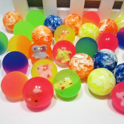 1Pc 27mm Bouncy Ball Hohe Qualität Kind Elastische Gummi Ball Kind Von Flipper