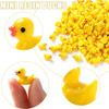 Patos de Resina Mini al por Mayor Patitos Pequeños para Decoración Miniatura en Macetas Jardín Casa de Muñecas Decoración de Pasteles Manualidades DIY Amuletos Juguetes para Fiestas