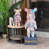 Creative Modern 50cm Cartoon Violent Bear Decoration Piggy Bank Home Improvement TV Cabinet Large Floor Statue Sculpture Gifts